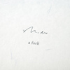 「a fork」セットリストポストカード